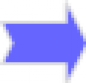 Preview: Pfeil blau