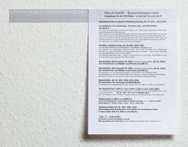 Klemmleiste 40 cm lang klebend