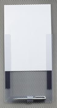 Preview: Magnethüllen vorne offen mit Stifthalter, DIN A4