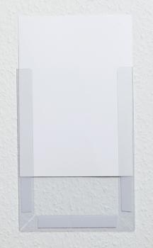 Preview: Plakattasche klebend vorne offen DIN A4 ohne Stifthalter