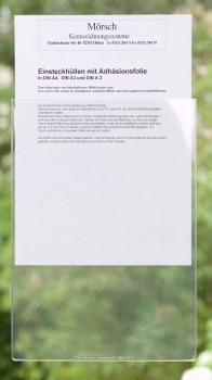 selbsthaftende Adhäsonsfolie Din A4