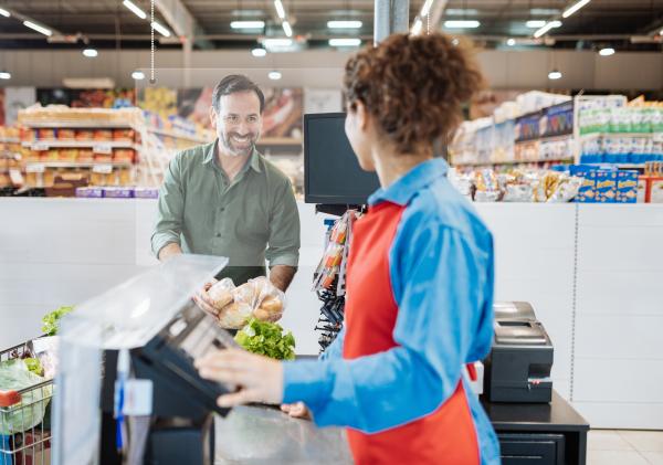 Spuck- und Nießschutz zur Deckenmontage